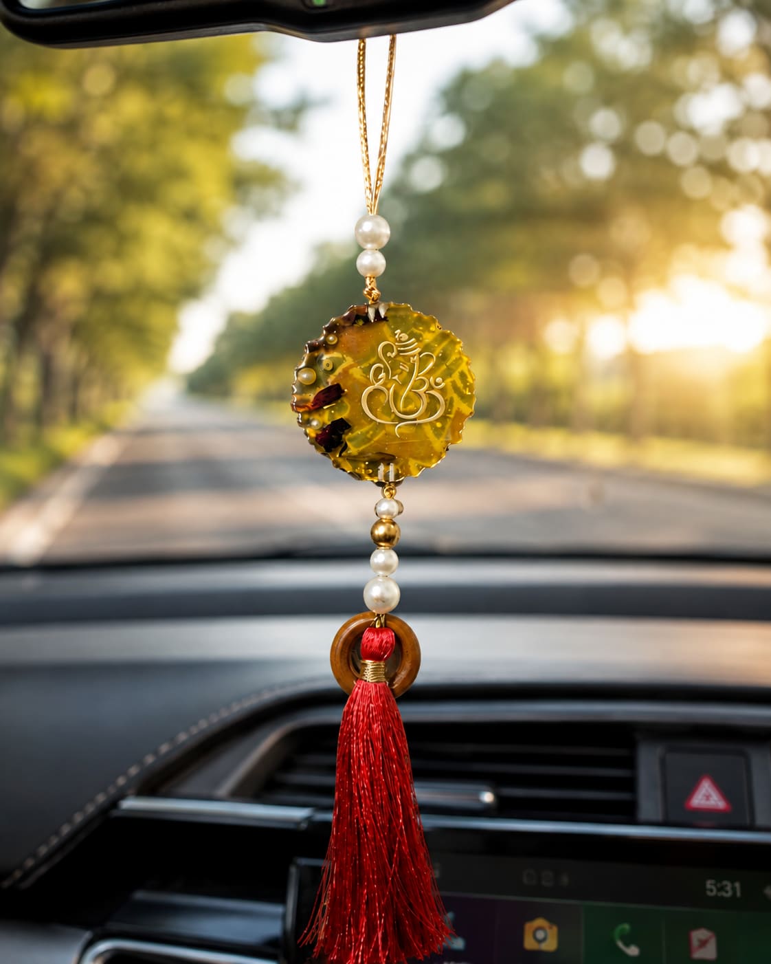 car hanging